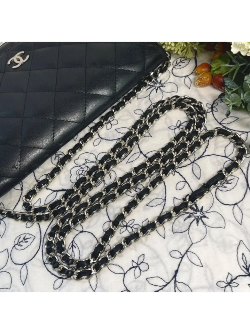 Chanel Chain Wallet Black Quilted Shoulder Bag